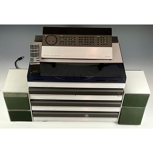 1094 - BANG & OLUFSEN 5500 SEPARATES STACK SYSTEM INC. AMPLIFIER, CASSETTE DECK, CD PLAYER AND TURNTABLE. A... 