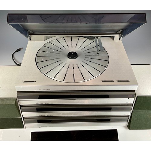 1094 - BANG & OLUFSEN 5500 SEPARATES STACK SYSTEM INC. AMPLIFIER, CASSETTE DECK, CD PLAYER AND TURNTABLE. A... 