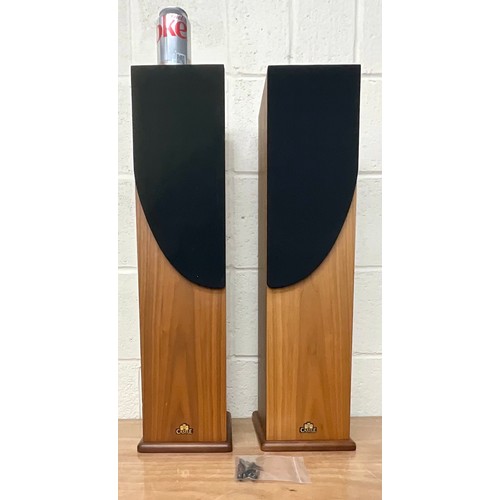 1180 - PAIR OF CASTLE FLOOR STANDING HI-FI SPEAKERS