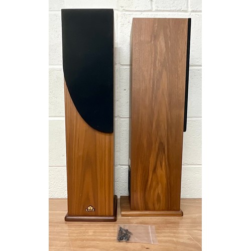 1180 - PAIR OF CASTLE FLOOR STANDING HI-FI SPEAKERS