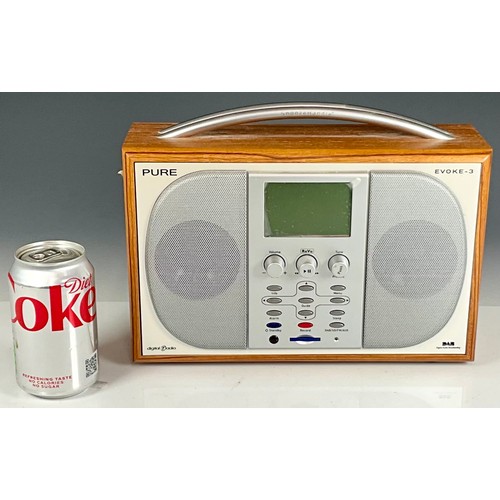 1087 - PURE EVOKE-3 DAB DIGITAL RADIO WITH ORIGINAL BOX