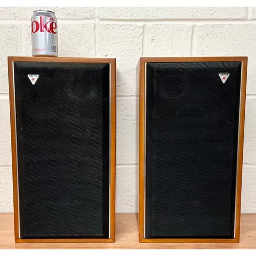 1171 - PR. VINTAGE STUDIOCRAFT MODEL SC 110 LOUDSPEAKERS, PR. VINTAGE GRIFFIN OMEGA 3 LOUDSPEAKERS AND PR. ... 