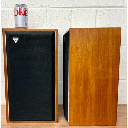 1171 - PR. VINTAGE STUDIOCRAFT MODEL SC 110 LOUDSPEAKERS, PR. VINTAGE GRIFFIN OMEGA 3 LOUDSPEAKERS AND PR. ... 