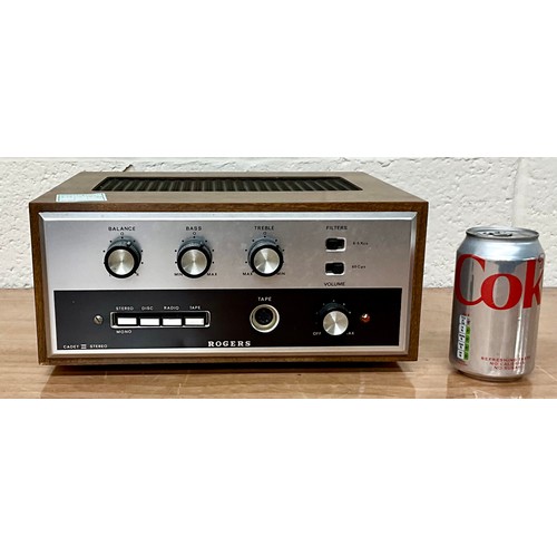 1152 - VINTAGE ROGERS CADET III PRE/POWER VALVE AMPLIFIER