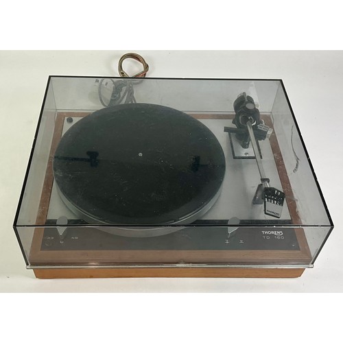 1123 - THORENS TD160 RECORD PLAYER