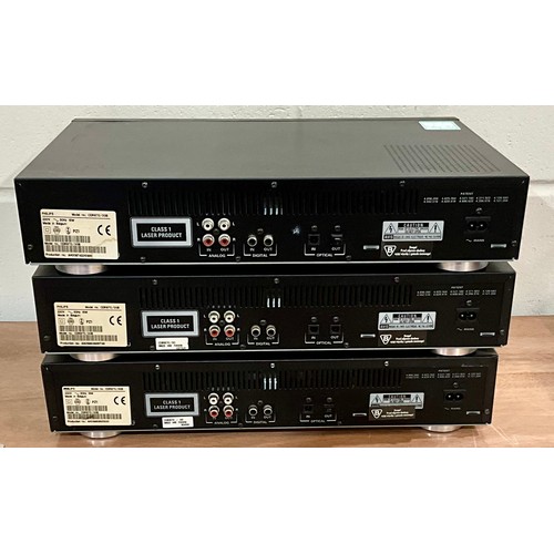 1118 - THREE PHILIPS CD-870 CD RECORDERS