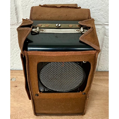 1067 - FOUR VINTAGE PORTABLE RADIOS INC. PYE, SONY AND VIDOR