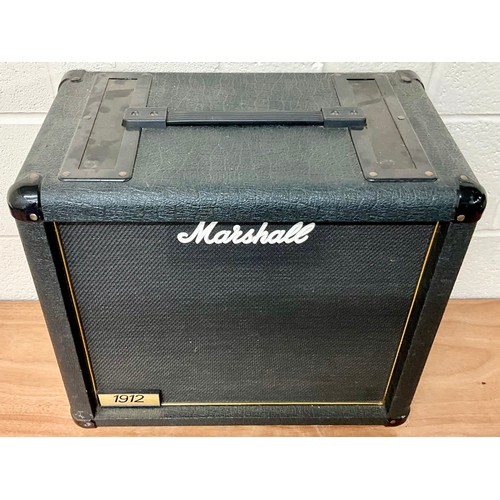 1030 - MARSHALL 1912 LEAD 1 X 12 150 WATT SPEAKER CABINET. SERIAL NO. 2928