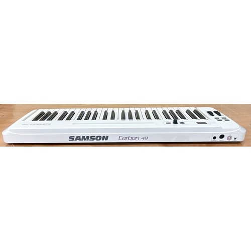 1039 - SAMSON CARBON 49 USB MIDI KEYBOARD CONTROLLER