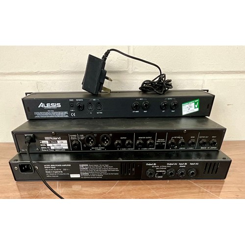 1014 - MARSHALL VALVESTATE RACK MOUNT 80+80 WATT POWER AMP MODEL 8008, RACK MOUNT BOSS GUITAR DRIVER GL-100... 