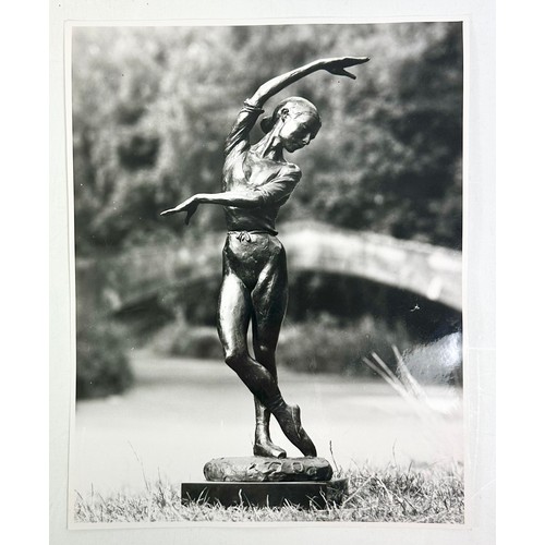 162 - AFTER ENZO MARIA PLAZOTTA (1921-1981), BRONZE STUDY OF 