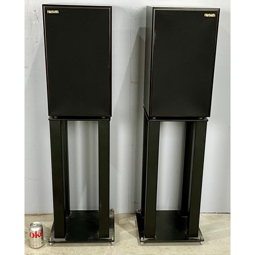 1198 - PR. HARBETH 30.1 35TH ANNIVERSARY SPEAKERS WITH SPEAKER STANDS