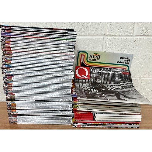 711 - LARGE QUANTITY OF UNCUT MUSIC MAGAZINES CIRCA 2008 - 2024 AND SOME OTHER MUSIC RELATED MAGAZINES