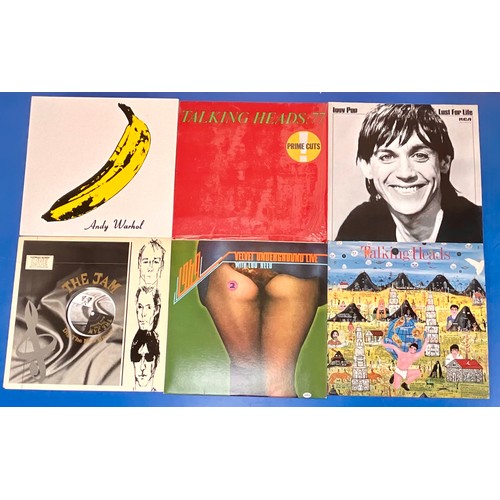 891 - GOOD SELECTION OF INDIE, ALTERNATIVE POP LP’S INC. THE STRANGLERS, TALKING HEADS, TOYAH, THE CULT, O... 