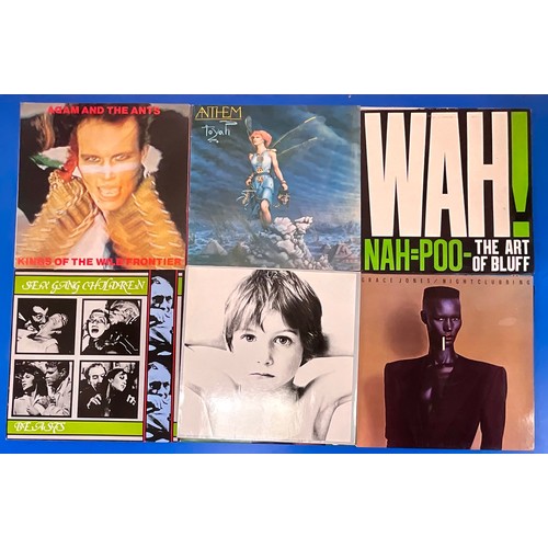 891 - GOOD SELECTION OF INDIE, ALTERNATIVE POP LP’S INC. THE STRANGLERS, TALKING HEADS, TOYAH, THE CULT, O... 