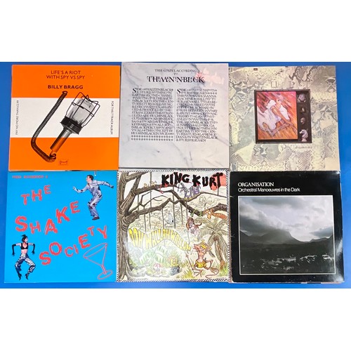 891 - GOOD SELECTION OF INDIE, ALTERNATIVE POP LP’S INC. THE STRANGLERS, TALKING HEADS, TOYAH, THE CULT, O... 