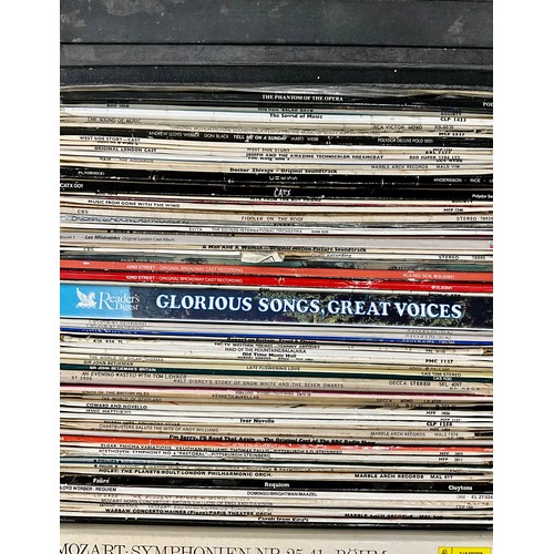 820 - LARGE QUANTITY OF MIXED GENRE LP RECORDS INC. SOME 78’S