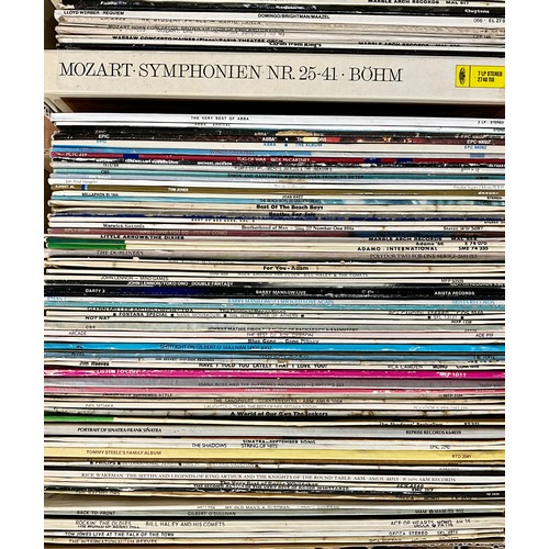 820 - LARGE QUANTITY OF MIXED GENRE LP RECORDS INC. SOME 78’S