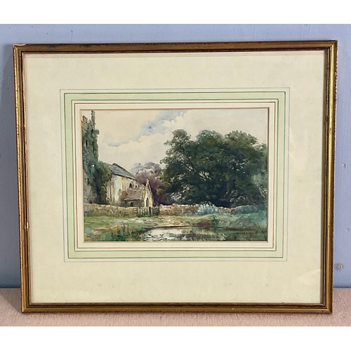 44 - 3 WATERCOLOURS, J.W.CHADWICK, WALTER DUNCAN AND ALBERT HARTLAND