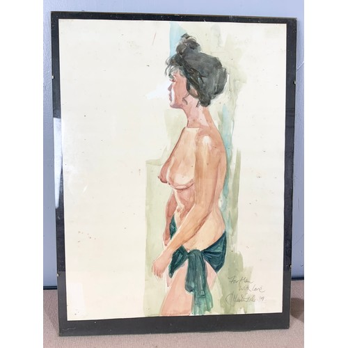 55 - SEMI NUDE PORTRAIT