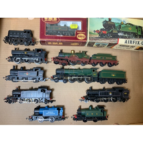 344 - BOXED GMR 0-4-2 AUTOTANK, PLUS U/B TRIANG LORD OF THE ISLES, ALBERT HALL, DOCK AUTHORITY TANK, LIMA ... 