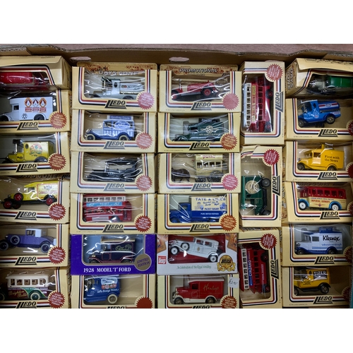 115 - LLEDO, EARLY SMALLER BOXED DIECAST MODELS, 38 IN TOTAL