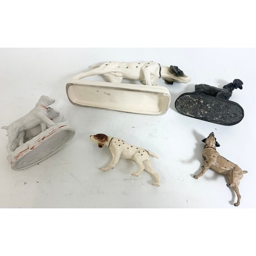 137 - COLLECTION OF DOG FIGURES