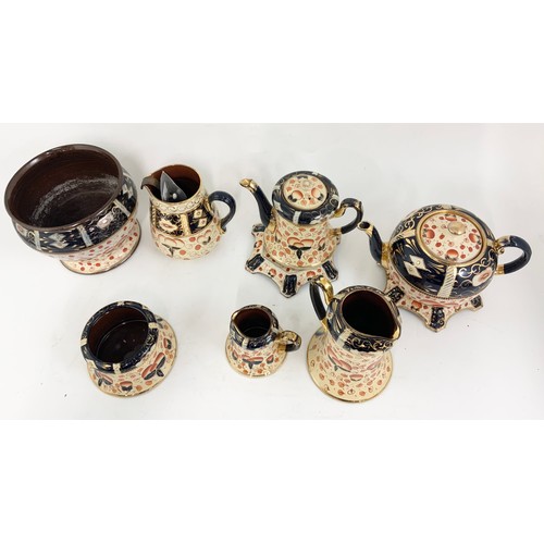 193 - COLLECTION OF  IMARI INCLUDING TEAPOTS ETC....