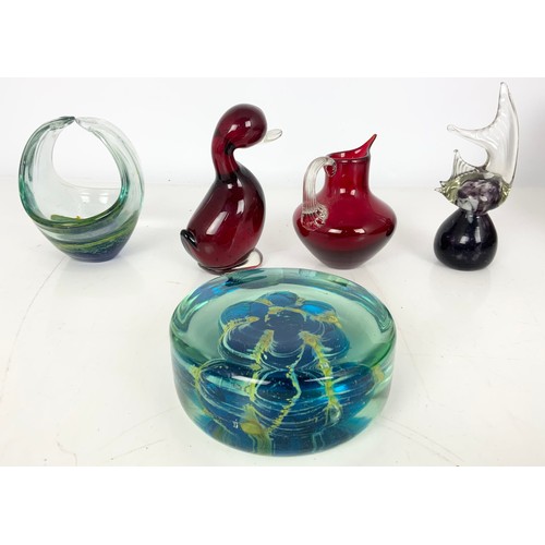 220 - MISCELLANEOUS STUDIO GLASS INC WHITEFRIARS DUCK & JUG