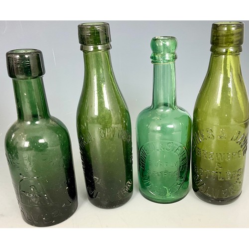 234 - COLLECTION OF VINTAGE LOCAL ‘MALVERN’ ALE, WATER AND MEDICINAL GLASS BOTTLES