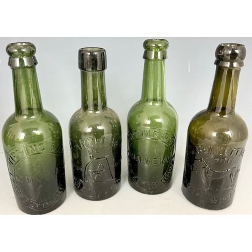 234 - COLLECTION OF VINTAGE LOCAL ‘MALVERN’ ALE, WATER AND MEDICINAL GLASS BOTTLES