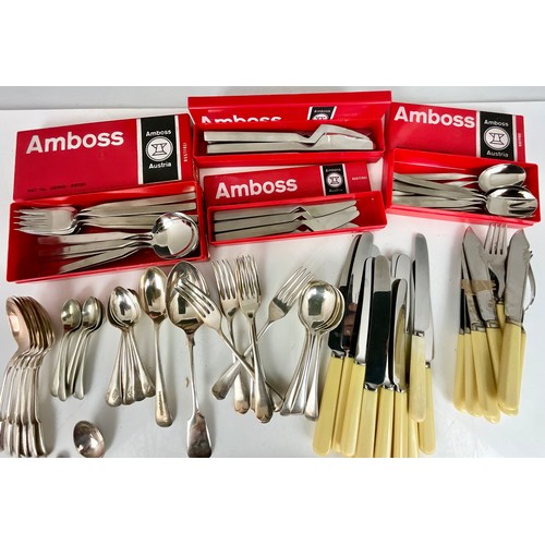 286 - VINTAGE FLATWARE AND BOXED AMBOSS AUSTRIA FLATWARE