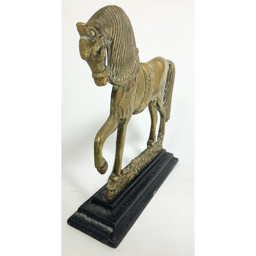 308 - BRASS HORSE DOOR PORTER