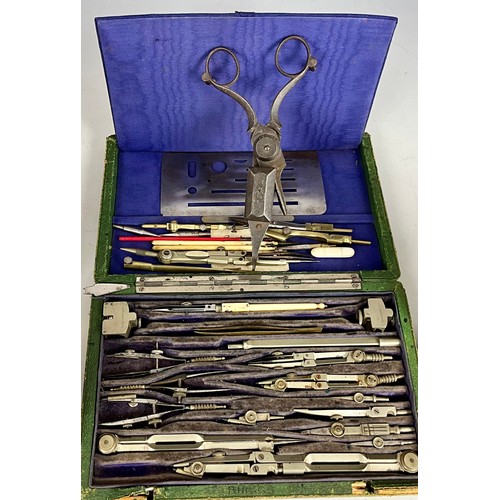 332 - MISC. DRAWING INSTRUMENTS, A BOX OF BALANCE SCALE WEIGHTS, 3D STEREOGRAM VIEWERMASTER WITH REELS AND... 