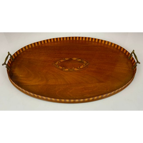 360 - OVAL INLAID TRAY