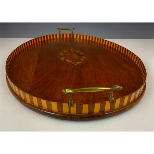 360 - OVAL INLAID TRAY