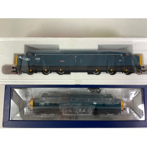 519 - BACHMANN, BOXED 32-781B, CLASS 37, 37041 BR BLUE, 21DCC READY, APPEARS LIGHTLY IF USED, PLUS HORNBY ... 