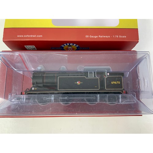 513 - OXFORD RAIL, BOXED MODEL, N7 BR LATE LIVERY, 0-6-2T, 69670, ADVISES SOUND LOCO. (NOT CHECKED)