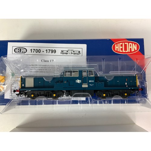 518 - HELJAN, BOXED CLASS 17 CLAYTON, MODEL 1711 D8512 BLUE F.Y.E, DERBY RESEARCH VARIANT