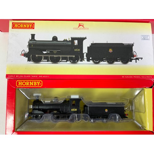 537 - HORNBY, R3425 BR EARLY CLASS Q6 LOCOMOTIVE 63443 BR BLACK, DCC READY, APPEARS UNUSED, T/W R3622, EAR... 