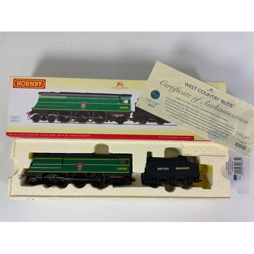 547 - HORNBY BOXED R2685 BR 4-6-2 NATIONALISATION, 34006 BUDE, LIMITED EDITION OF 2000, CERTIFICATE 0073, ... 