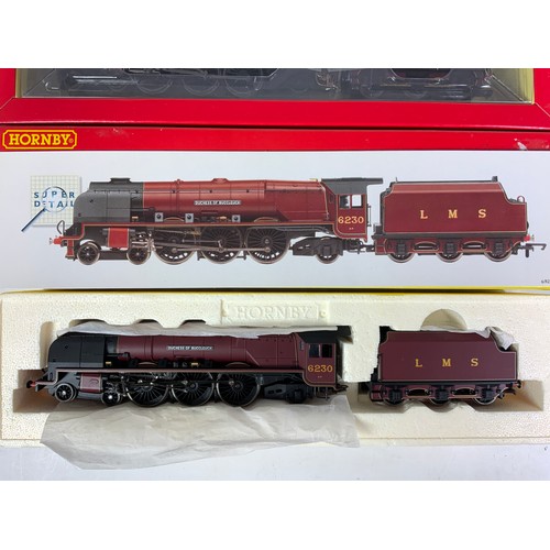 544 - HORNBY, 2 BOXED LOCOMOTIVES, R30001 LMS 4-6-2 PRINCESS ROYAL CLASS, 6203 PRINCESS MARGARET ROSE, DCC... 