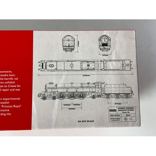 549 - HORNBY R30134TXS, HM 7000 LMS 6202 THE TURBOMOTIVE, BOXED, BOX ADVISES TRIPLEX DIGITAL SOUND FITTED,... 