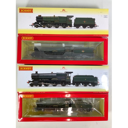 539 - HORNBY, 2 BOXED MODELS, R3552 GWR GRANGE 6860 ABERPORTH GRANGE & KING CLASS R3332 6029 KING EDWARD V... 