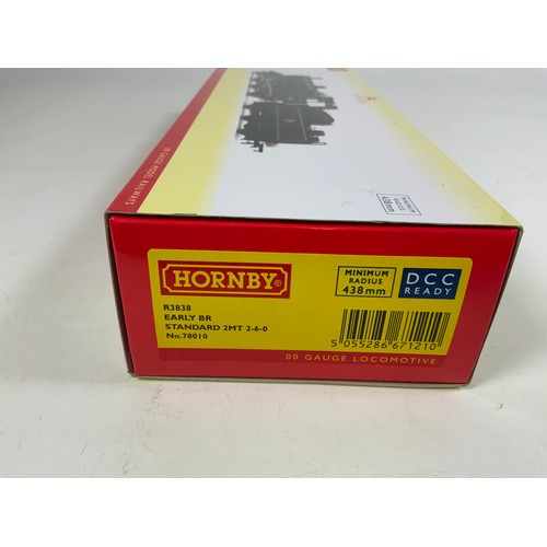 540 - HORNBY BOXED BR STANDARD CLASS 2MT, 2-6-0, 78010, DCC READY, APPEARS UNUSED