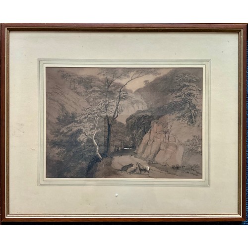 40 - WATERCOLOURS, EDMUND DORELL, WATERCOLOUR, TOLLERTON YORKSHIRE, RURAL SCENE, LABELLED VERSO, AND 3 OT... 