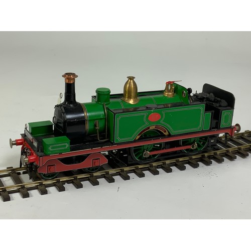 473 - KIT / SCRATCH BUILT 0 GAUGE MODEL RAILWAY LOCOMOTIVE, AN EARLY PRE GROUPING 4-4-0 TANK LOCOMOTIVE FO... 