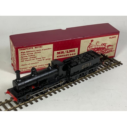 474 - 0 GAUGE, BOXED SLATERS LOCO KIT, 7MM 7L007 OF MR / LMS KIRTLEY CLASS 0-6-0.  2751, WITH INSTRUCTIONS... 