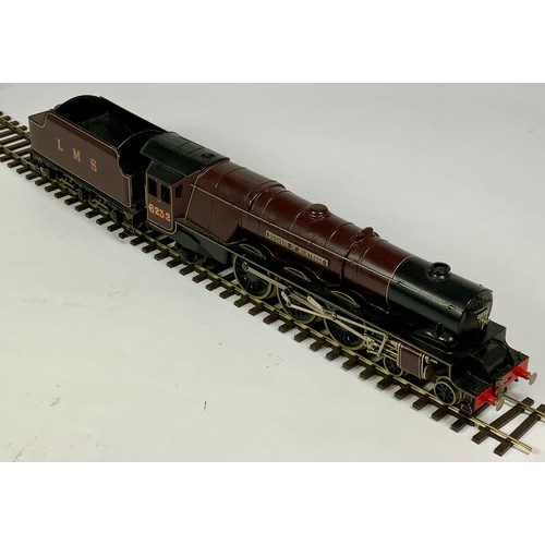 475 - BASSETT LOWKE BOXED 0 GAUGE MODEL OF LMS 4-6-2 6232 DUCHESS OF MONTROSE IN ORIGINAL BOX. ELECTRIC MO... 