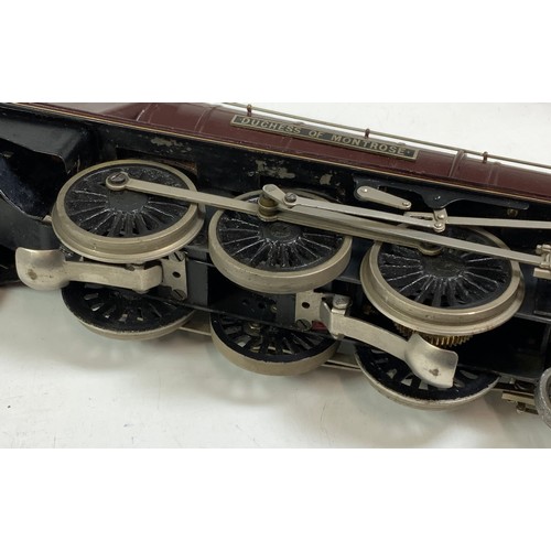 475 - BASSETT LOWKE BOXED 0 GAUGE MODEL OF LMS 4-6-2 6232 DUCHESS OF MONTROSE IN ORIGINAL BOX. ELECTRIC MO... 